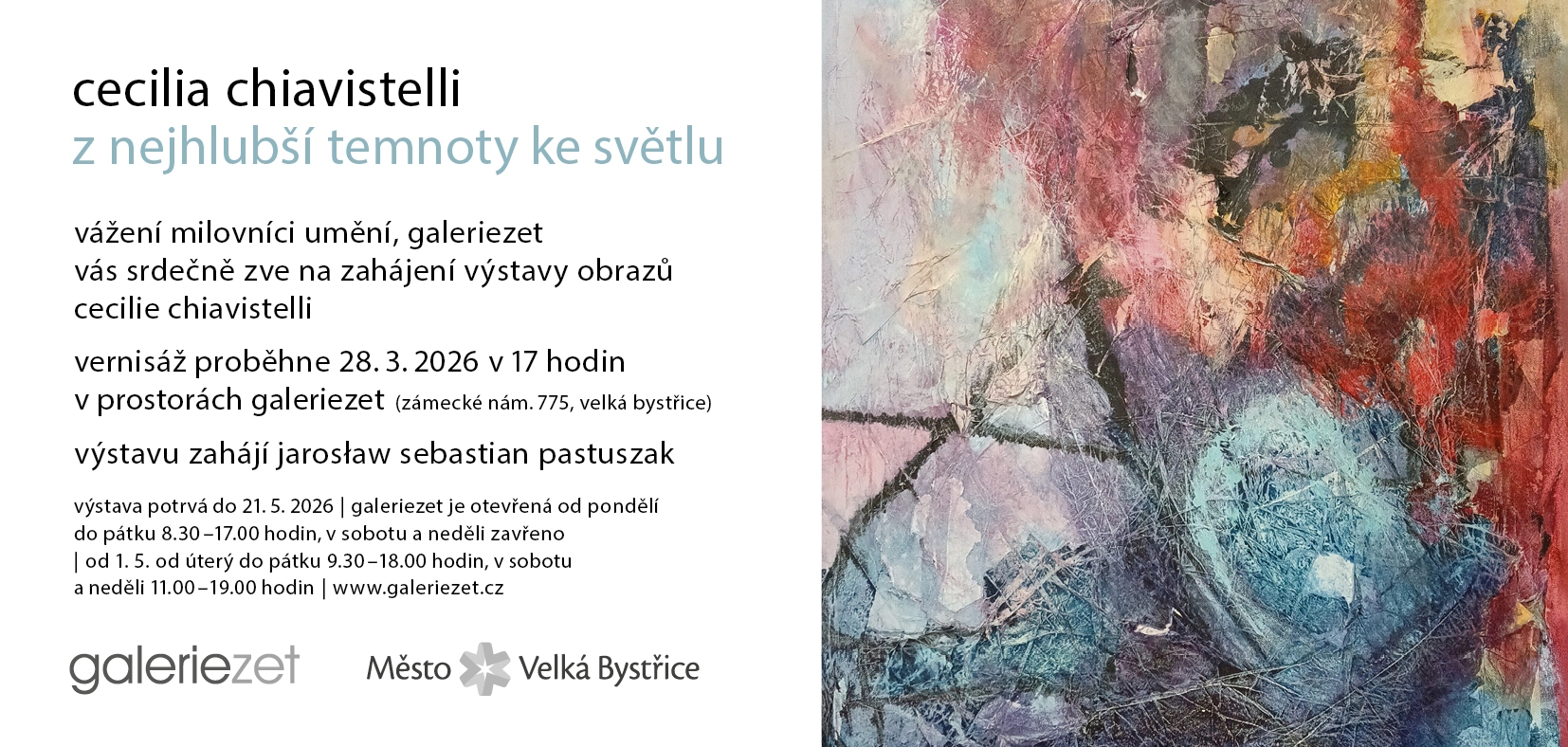 Pozvánka Cecilia Chiavistelli